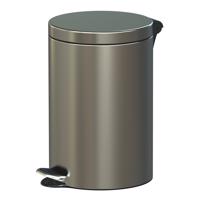 Alda Kosz na śmieci na pedał Freedom Fresh 12 l, stal nierdzewna matowy, stal nierdzewna mat, 12 l