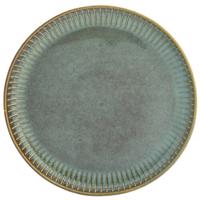 Altom Porcelanowy talerz deserowy Reactive Sage,20,5 cm