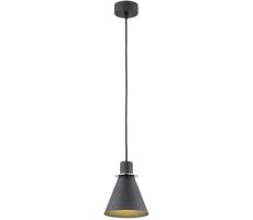 Argon 4688 - Żyrandol na lince BEVERLY 1xE27/15W/230V czarny/błyszczący chrom