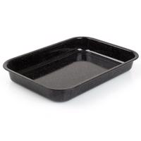 Banquet Blacha emaliowana do pieczenia CULINARIA Black 42 x 29 x 6 cm, L