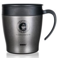 Banquet Podróżny kubek termiczny TAZZA 330 ml,antracytowy, antracytowy