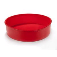 Banquet Tortownica silikonowa Culinaria, 24 cm, czerwony