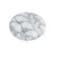 Bellatex Poduszka do siedzenia Adéla pikowanaokrągła Feather szara, 40 x 40 cm