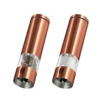 Berlinger Haus Komplet młynków elektrycznych do soli i pieprzu Rosegold Metallic Line
