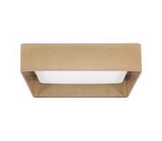 Brilagi - LED Plafon VELVET SQUARE LED/24W/230V brązowe