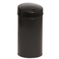 Brilanz Bezdotykowy kosz na śmieci Senzo 60 L,okrągły, czarny