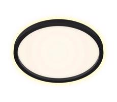 Briloner 7363-015 - LED Plafon CADRE LED/22W/230V d. 42,5 cm czarny