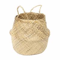 Compactor Kosz pleciony z trawy morskiej Belly, 45 x 36 cm, naturalny, naturalny, L