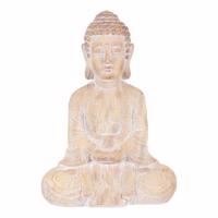 Dekoracja ogrodowa Siedzący Budda, magnez, 38 x 21x 54 cm