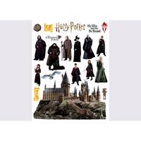Dekoracja samoprzylepna Harry Potter Hogwart, 65 x85 cm