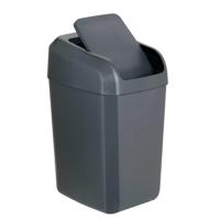 Denox Troya Kosz na śmieci 30 l, antracytowy, szary, 30 l