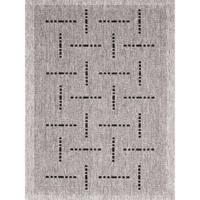 Dywan Floorlux srebrny/czarny 20008, 60 x 110 cm