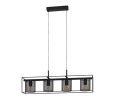 Eglo 43773 - Żyrandol na lince CATTERICK 4xE27/40W/230V