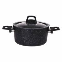 EH Garnek aluminiowy z pokrywką Alu 4,4 l, śr. 24 cm