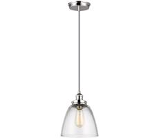Feiss - Żyrandol na lince BASKIN 1xE27/60W/230V chromowy