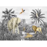 Fototapeta dla dzieci Jungle 252 x 182 cm, 4części