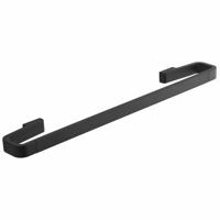 GEDY A8214514 Uchwyt na ręcznik Samoa 45 x 6,5 cm, czarny