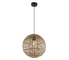 Globo 15368H - Żyrandol na lince HILDEGARD 1xE27/60W/230V bambus