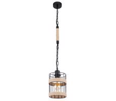 Globo 15673H - Żyrandol na łańcuchu HALIA 1xE27/60W/230V