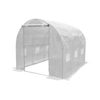 Happy Green Foliage box biały, 2 x 3,5 m