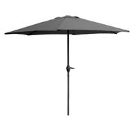 Happy Green Parasol słoneczny z korbą ciemnoszary, śr. 230 cm