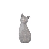 InDecor Ceramic Cat Meg szary, 24 x 20 x 53 cm