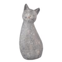 InDecor Ceramic Cat Meg szary, 33 x 26 x 83 cm