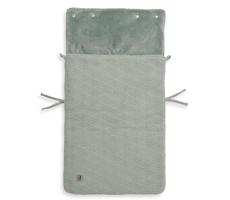 Jollein - Polarowa torba na fotelik samochodowy RIVER KNIT 42x82 cm Ash Green