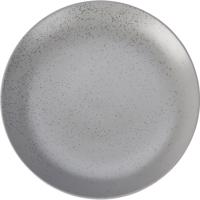 Kamionkowy talerz deserowy Stone, 21,5 cm, szary, szary