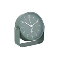Karlsson 5989GR budzik design zielony, średnica 12cm