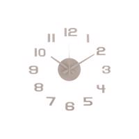 Karlsson 6001WG design zegar samoprzylepny szary,średnica 40 cm