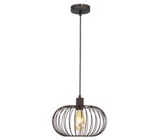 KL111059 - Żyrandol na lince WIRE 1xE27/15W/230V brązowy