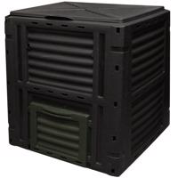 Kompostownik, 450 l, czarny, 80 x 80 x 81 cm