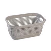 Kosz do bielizny 45 l, szary