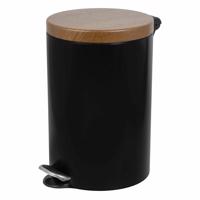 Kosz na pedały Alda Sherwood Freedom Fresh 20 l,czarny, czarny, 20 l