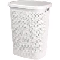 Kosz na pranie, 60 l, kremowy, kremowy