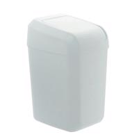Kosz na śmieci Denox Troya 30 L, biały, biały, 30 l
