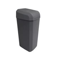 Kosz na śmieci Denox Troya 45 l, antracytowy, szary, 45 l