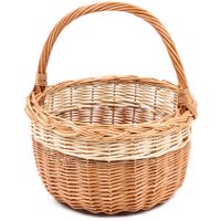 Koszyk wyplatany zakupowy Bolero, śr. 27 cm