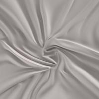 Kvalitex Prześcieradło satynowe z gumką jasnoszary, 120 x 200 cm, jasnoszary, 120 x 200 cm