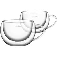 Lamart LT9012 zestaw szklanek Cappuccino Vaso, 270ml, 2 szt.