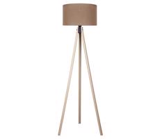 - Lampa podłogowa 1xE27/60W/230V brązowy/beżowy
