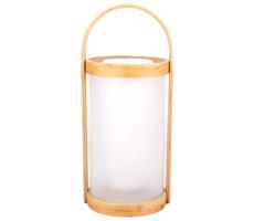 LED Lampa zewnętrzna ściemnialna CARDEA LED/2W/5V bambus IP44