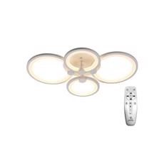 LED Ściemnialny zyrandol natynkowy LED/65W/230V 3000-6500K + pilot