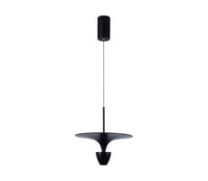 LED Żyrandol na lince LED/9W/230V 4000K czarny