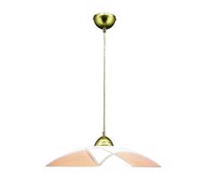 LUXERA 45128 - Żyrandol na lince DIAS 1xE27/60W/230V żółty