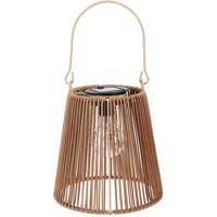 Metalowa latarnia solarna Natura, 18 x wys. 21 cm