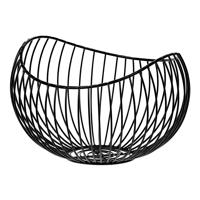 Metalowy koszyk dekoracyjny Elegant, 24 x 15 x 21 cm