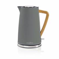 Nedis KAWK510EGY czajnik bezprzewodowy 1,7 l, szary, szary