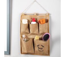 Organizer ścienny 45x35 cm brązowy